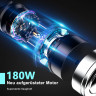 OKWISH OKWISH Akku-Handstaubsauger Handstaubsauger Autostaubsauger Staubsauger Bodenstaubsauger Kabellos, 2 in 1 12000Pa 13200mA-Akku fur Wohnungen Auto + LED Licht  Беспроводной ручной пылесос OKWISH, ручной пылесос, автомобильный пылесос, пылесос для по