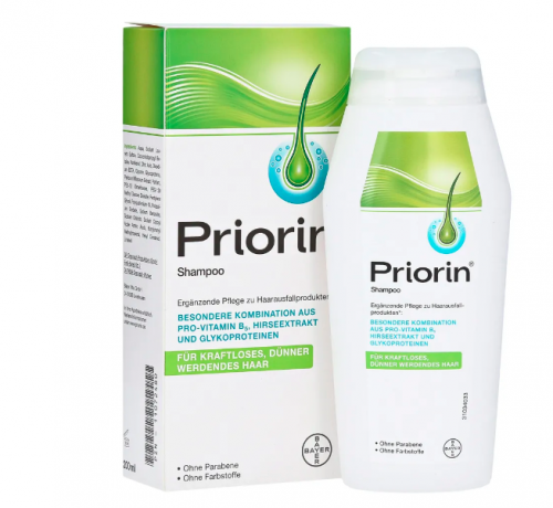 Priorin SET Kapseln+Shampoo, НАБОР для роста волос Приорин Капсулы 120 шт + Приорин Шампунь 200 мл