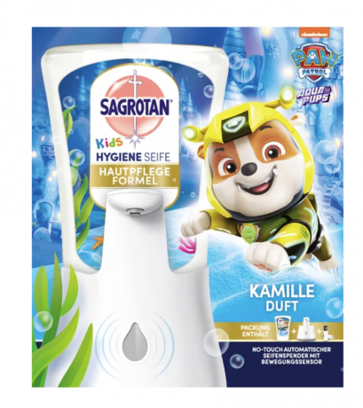 Sagrotan No-Touch Kids PAW Patrol Starter-Set Детский стартовый набор "Щенячий патруль" автоматический диспенсер мыла