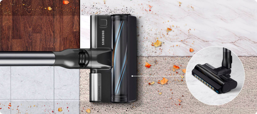 Samsung Samsung Akku-Bodenstaubsauger BESPOKE Jet complete extra VS20A95943N/WA, grun, 580 W, beutellos Беспроводной пылесос Samsung с контейнером BESPOKE Jet Complete Extra VS20A95943N/WA, зеленый, 580 Вт, без мешка