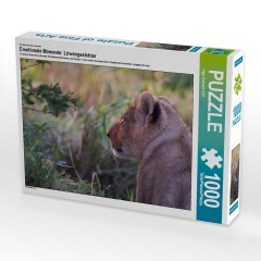 CALVENDO Puzzle CALVENDO Puzzle Emotionale Momente: Lowengesichter Пазл CALVENDO Puzzle Эмоциональные моменты: львиные морды