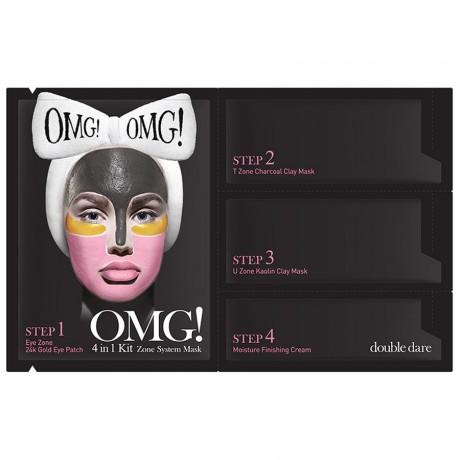 OMG! 4 in 1 Kit Zone Maske SPA Collection, 1 шт.