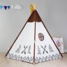 Arkmiido® Kinderzelt Tipi klappbares Spielzelt Детская палатка вигвам складная игровая палатка