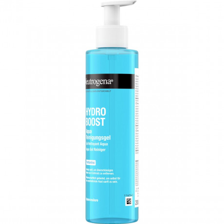 Neutrogena Hydro Boost Aqua Reinigungsgel parfumfrei, 200 ml, Neutrogena Hydro Boost Aqua Очищающий гель с гиалуроновой кислотой для чувствительной кожи, без отдушки, 200 мл
