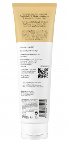 Guhl Feuchtigkeit & Kopfhaut Shampoo, 150 ml, Guhl увлажняющий шампунь для сухих волос и кожи головы с глицерином и ниацинамидом, 150 мл
