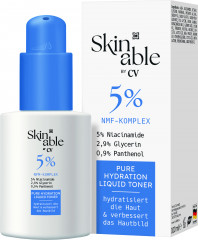 Skinable Pure Hydration Liquid Toner, 100 ml, Увлажняющий тоник с ниацинамидом для подготовки кожи лица к уходу, 100 мл
