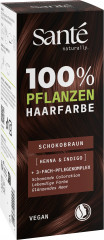 SANTE 100% Pflanzen Haarfarbe Schokobraun, 100 g, Санте Растительная краска для волос Schokobraun, шоколадно-коричневый оттенок, 100 г