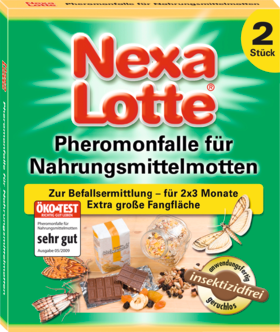 Nexa Lotte Ловушка для пищевой моли Pheromonfalle для Nahrungsmittelmotten, 2 шт.