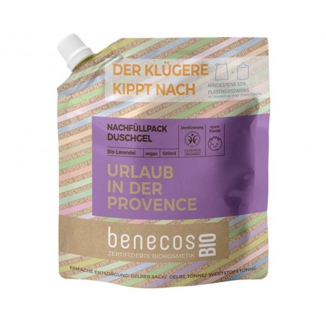 benecos Lavendel Duschgel Refill Лаванда сменный гель для душа