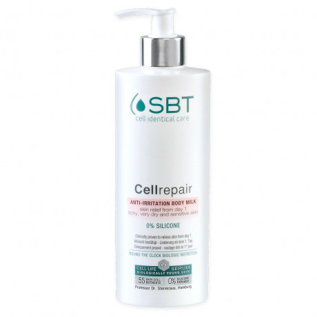 SBT cell identical care Anti Irritation Body Milk  Молочко для тела против раздражения
