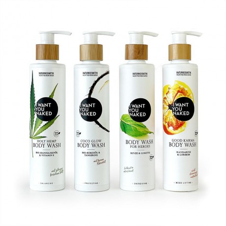 I WANT YOU NAKED BODY WASH FOR HEROES  Жидкость для мытья тела для героев