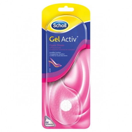 Scholl GelActiv Einlegesohlen Offene Schuhe 1 Paar