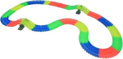 FANTASTIC TRACKS Rennstrecke mit Auto 220 Teile Autorennbahnsets Гоночная трасса с автомобилем 220 шт. Наборы гоночных трасс для автомобилей