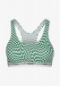 Tommy Hilfiger UNLINED BRALETTE PRINT Medium support sports bra warped check UNLINED BRALETTE PRINT Спортивный бюстгальтер со средней поддержкой деформированный чек
