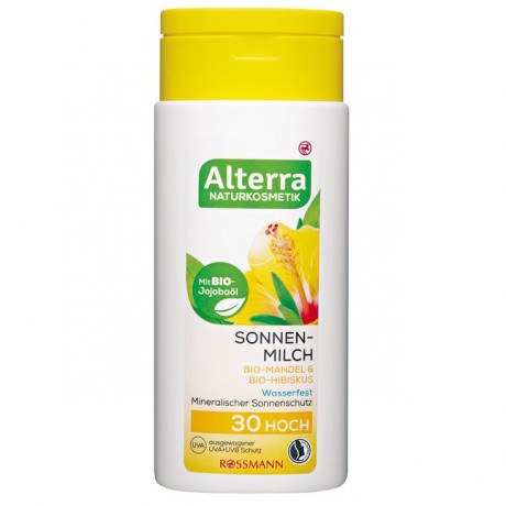 Alterra Sonnenmilch Bio-Mandel и Bio-Hibiskus 200 г
