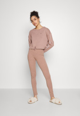 Tommy Hilfiger TRACK Pyjama top oat milk TRACK топ от пижамы овсяное молоко