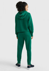 Tommy Hilfiger CUFFED Tracksuit bottoms prep green CUFFED Низ спортивного костюма подготовка зеленый