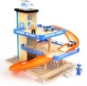 TOPBRIGHT Holz Parkhaus Spielset Игровой набор в деревянном гараже