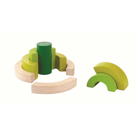 PLANTOYS Motorik Kurvenklotze Motorikspielzeug Блок кривой двигательных навыков Игрушка для двигательных навыков