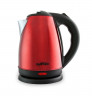 Grafner Grafner Wasserkocher Edelstahl Wasserkocher 1800-2200 Watt 1,8 Liter Rot, 1.8 l, 2200,00 W, Edelstahl Чайник Grafner чайник из нержавеющей стали 1800-2200 Вт 1,8 л красный, 1,8 л, 2200,00 Вт, нержавеющая сталь