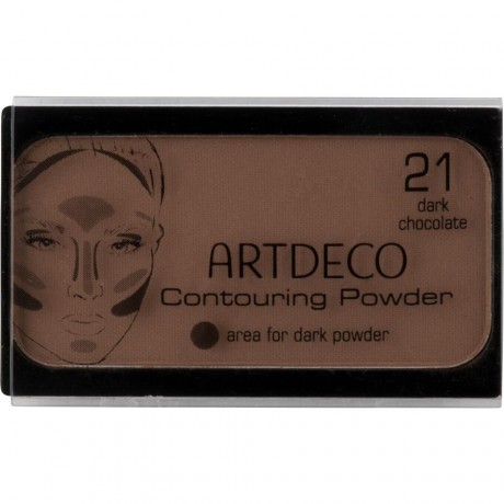 Artdeco (Артдеко) Puder Contouring Powder Пудра для лица, Nr. 21 Dark Chocolate / 5 g