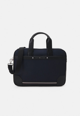 Tommy Hilfiger CENTRAL REPREVE COMPUTER BAG UNISEX Briefcase space blue CENTRAL REPREVE КОМПЬЮТЕРНАЯ СУМКА УНИСЕКС Портфель космический синий