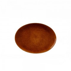 Bitz Bitz Gastro black / amber Platte oval 45x34 cm Bitz Gastro блюдо черное/янтарное овальное 45x34 см