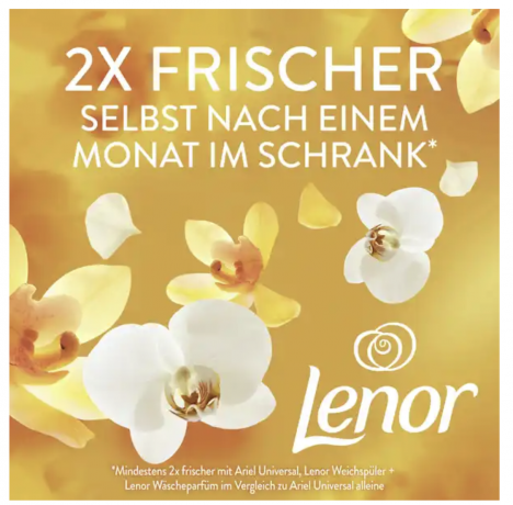 Lenor Wascheparfum Orchidee & Vanille 280g Ленор Парфюм для стирки Орхидея и ваниль 280 грамм
