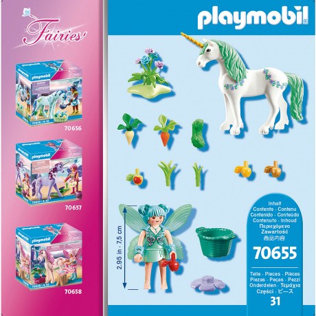 PLAYMOBIL PLAYMOBIL 70655 Einhorn mit Futter-Fee PLAYMOBIL 70655 единорог с феей еды