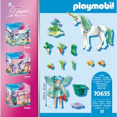 PLAYMOBIL PLAYMOBIL 70655 Einhorn mit Futter-Fee PLAYMOBIL 70655 единорог с феей еды