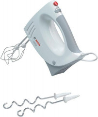BOSCH BOSCH Handmixer MFQ3530 Handruhrgerat weiss/grau, 450 W  Ручной миксер BOSCH MFQ3530 ручной миксер белый/серый, 450 Вт