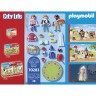 PLAYMOBIL PLAYMOBIL 3er Set: 70283 Kinder mit Verkleidungskiste + 70284 Mama mit Kindern + 4686 Erster Schultag Набор PLAYMOBIL из 3 штук: 70283 детей с коробкой для переодевания + 70284 мама с детьми + 4686 первый день в школе