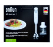 Braun Braun Handmixer MQ 120 Pesto MultiQuick 1 Stabmixer-Set  Ручной миксер Braun MQ 120 Pesto MultiQuick 1 набор ручного блендера