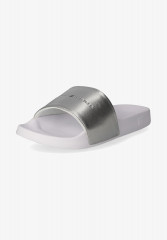 Tommy Hilfiger METALLIC  Pool slides silber METALLIC Шлепанцы для бассейна серебро