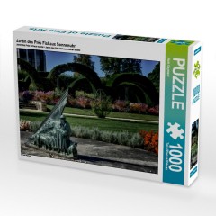 CALVENDO Puzzle CALVENDO Puzzle Jardin des Pres Fichaux Sonnenuhr Пазл CALVENDO Puzzle Jardin des Pres Fichaux солнечные часы