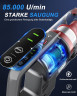 OKWISH OKWISH Akku-Handstaubsauger Handstaubsauger Autostaubsauger Staubsauger Bodenstaubsauger Kabellos, 2 in 1 20000 Pa 12000mAh Akku fur Wohnungen Auto mit LED Licht  Беспроводной ручной пылесос OKWISH, ручной пылесос, автомобильный пылесос, напольный 