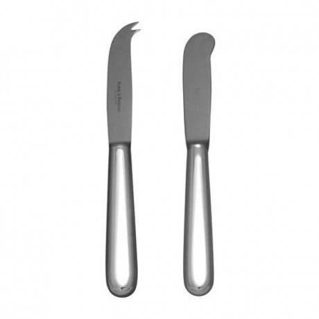 Robbe & Berking Robbe & Berking Dante 925 Sterling Silber Butter/Kase-Besteck m. Stahlklinge Столовые приборы Robbe & Berking Dante из стерлингового серебра 925 пробы для масла и сыра со стальным лезвием