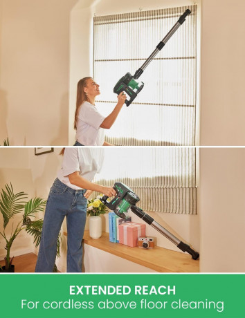 Vactidy Vactidy Akku-Hand-und Stielstaubsauger, 200,00 W, Beutellos, Blitz V8 Kabelloser Staubsauger mit abnehmbarem Akku, 22KPa Saugkraft  Беспроводной ручной пылесос Vactidy, 200,00 Вт, без мешка, беспроводной пылесос Blitz V8 со съемным аккумулятором, 