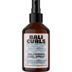 Bali Curls Volumizing Curl Spray 150ml, Спрей для объёма локонов, текстура и фиксация, рисовый протеин и морская соль, 150 мл