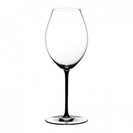 Riedel Riedel Fatto a Mano - schwarz Old World Syrah Glas 600 ccm / h: 25 cm Riedel Fatto a Mano - черное стекло Old World Syrah 600 см3 / высота: 25 см