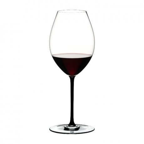 Riedel Riedel Fatto a Mano - schwarz Old World Syrah Glas 600 ccm / h: 25 cm Riedel Fatto a Mano - черное стекло Old World Syrah 600 см3 / высота: 25 см