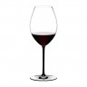 Riedel Riedel Fatto a Mano - schwarz Old World Syrah Glas 600 ccm / h: 25 cm Riedel Fatto a Mano - черное стекло Old World Syrah 600 см3 / высота: 25 см