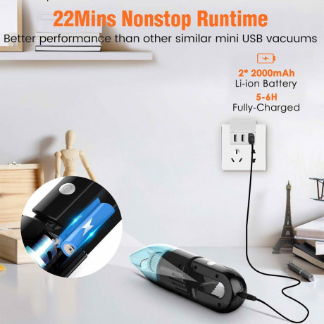 ELEGIANT ELEGIANT Akku-Handstaubsauger EGH-VC2  Беспроводной ручной пылесос ELEGIANT EGH-VC2