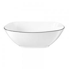 Seltmann Weiden Seltmann Weiden Lido Black Line Schussel eckig 20x20 cm / h: 6 cm Seltmann Weiden Lido Black Line квадратная чаша 20x20 см / высота: 6 см