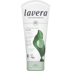 LAVERA Barrier Balance Body Milk, 200 ml, Лавера Молочко для тела Барьер Баланс, био-макадамия и сквалан, восстановление барьера, 200 мл