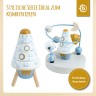 bieco Holz Motorikschleife Rakete Baby Lernspielzeug Motorikspielzeug ab 1 J. Motorik Motorikwurfel Деревянная ракета-петля для моторики Обучающая игрушка для малышей Игрушка для моторики от 1 года Моторный кубик для моторики