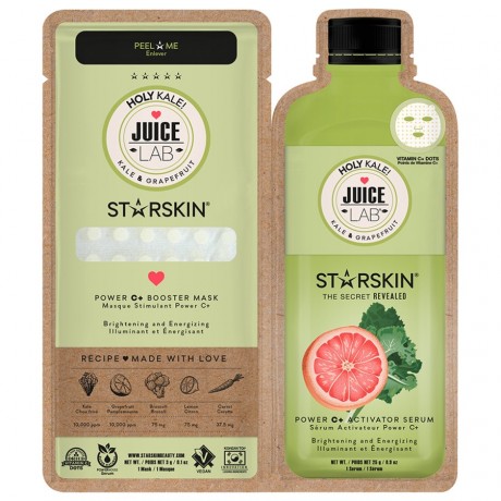 STARSKIN (Старскин) Juice Lab (Лаб) - Holy Kale! Maske Masken, 1 шт.