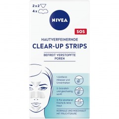 Nivea Hautverfeinernde Clear-up Strips  Очищающие полоски для очищения кожи