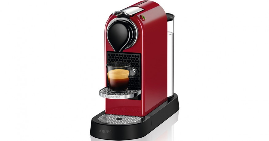 Krups Krups Nespresso CitiZ XN7415, Kapselmaschine rot rot Krups Nespresso CitiZ XN7415, капсульная машина красная