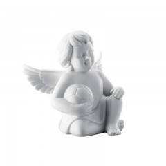 Rosenthal Rosenthal Engel mit Fussball gross weiss matt 14 cm Ангел Rosenthal с футбольным мячом большой белый матовый 14 см